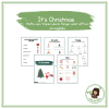 It´s Christmas (häfte som tränar på julord samt färger & siffror)