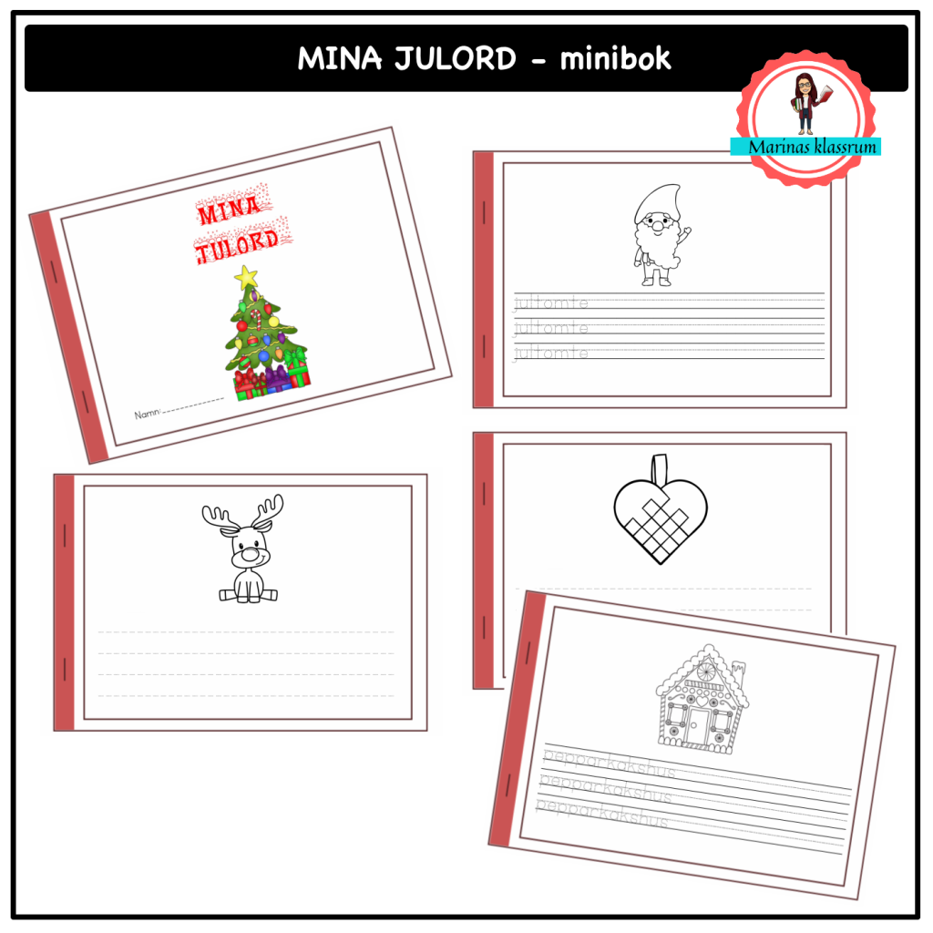 Mina julord – minibok