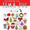Lär dig rita steg för steg - tema jul