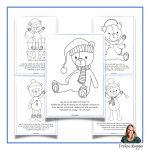 Läs och färglägg Vinternallarna - bild 2