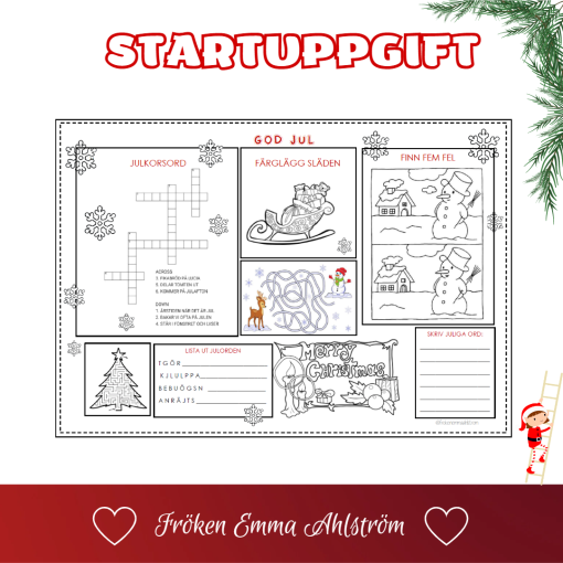 STARTUPPGIFTER - JUL