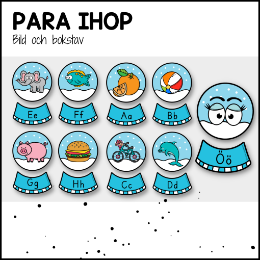 Para ihop snökulan