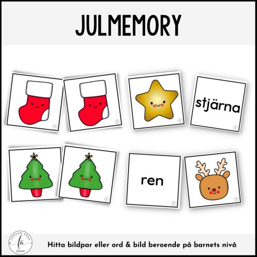 Julpaket (förskola - åk 2)