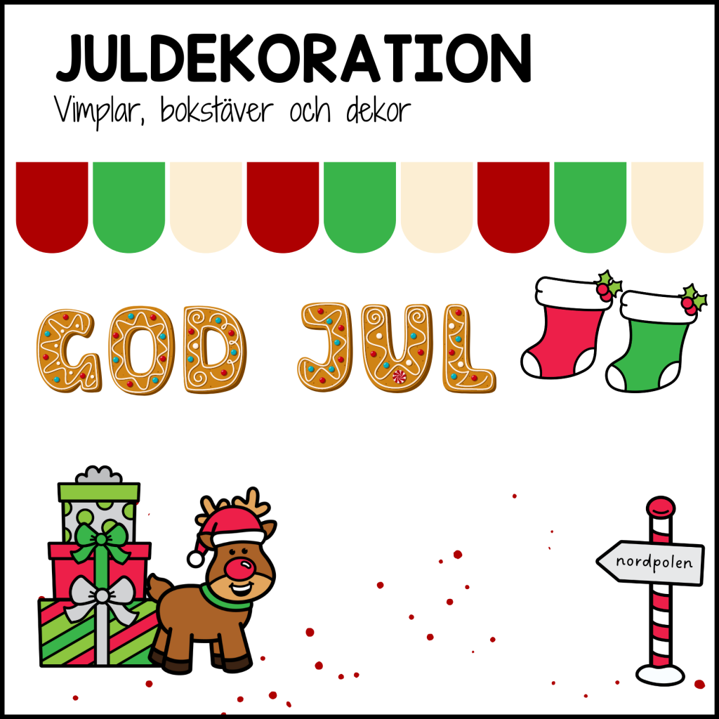 JULDEKORATION: till vägg/tavla