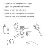 Läs och måla enkla meningar - bild 4