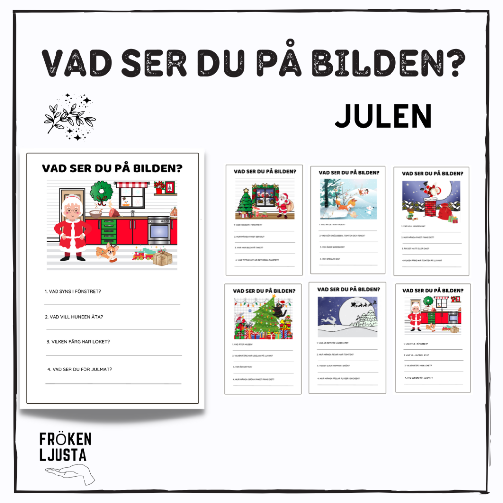 Läsuppgift julen