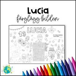 Måla Lucia