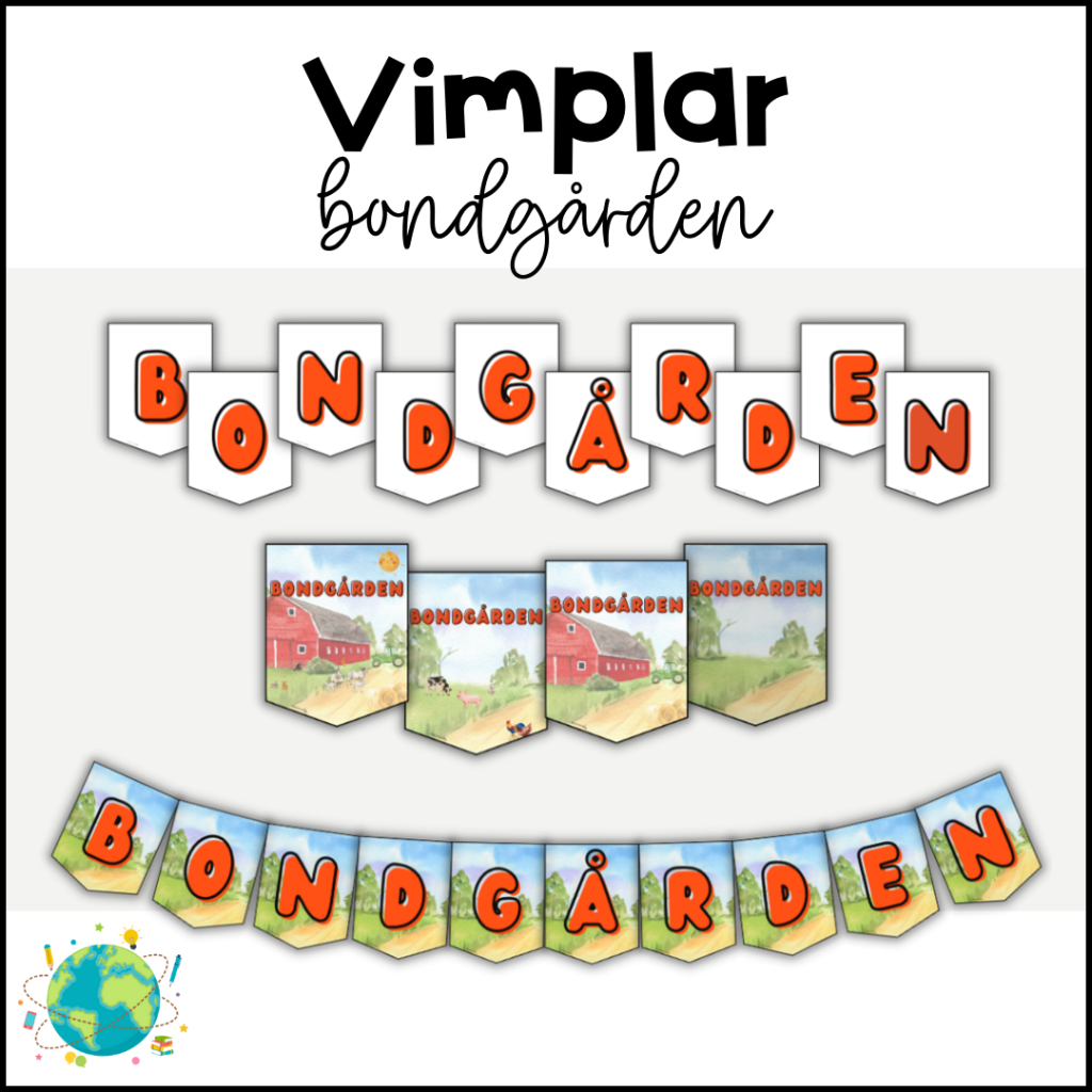 Bondgården – Vimplar