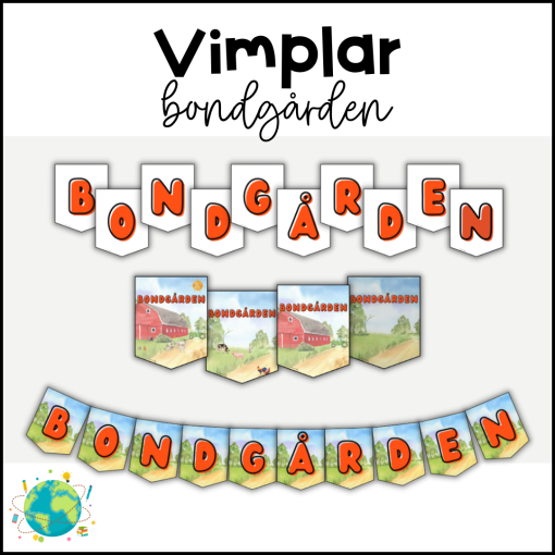 Bondgården - Vimplar
