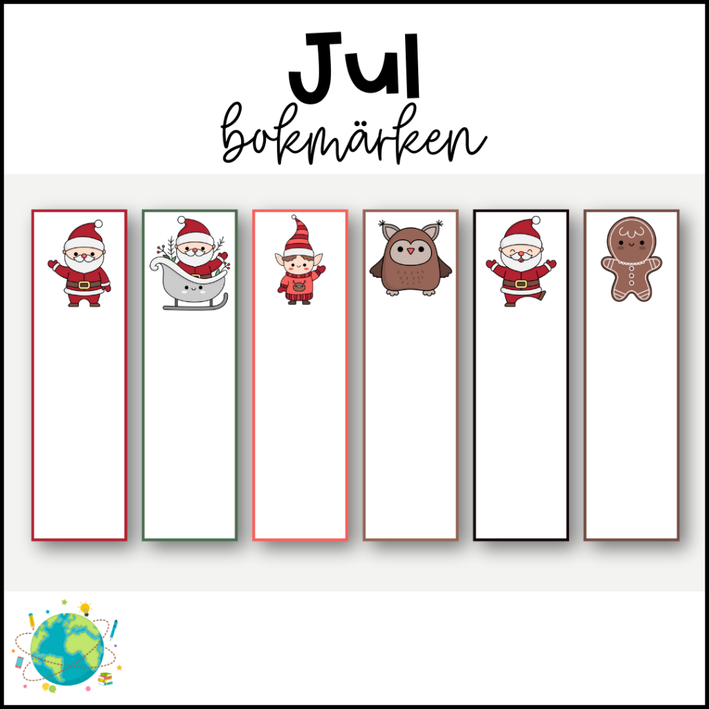 Bokmärken – Jul