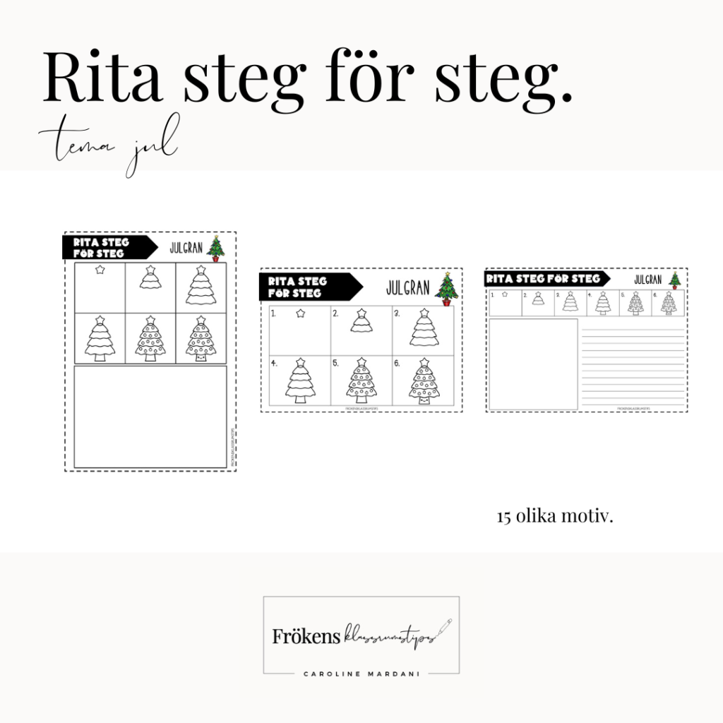 Rita steg för steg – Tema jul