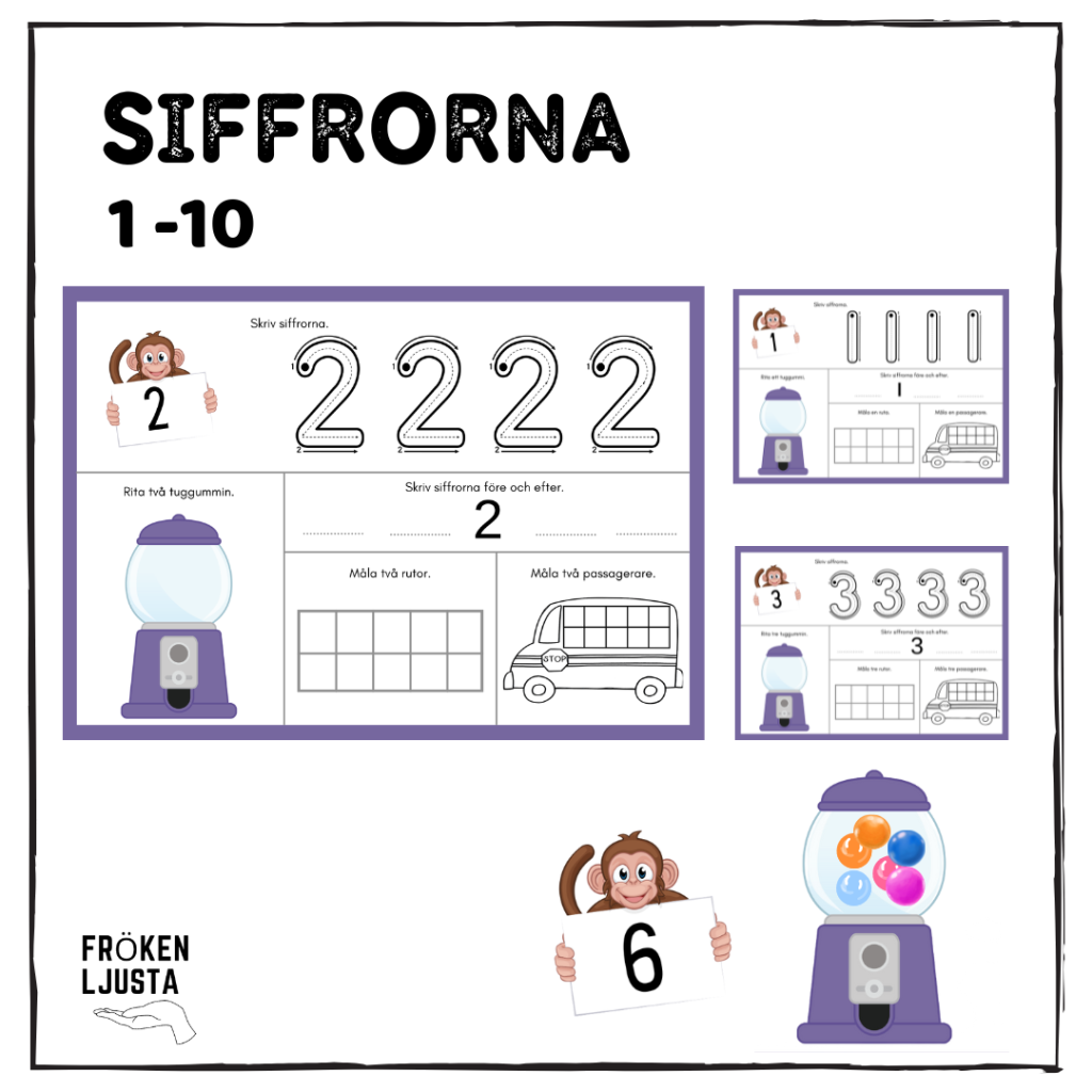 Antalsuppfattning 1 – 10