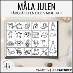 Julkalender: Färglägg julen