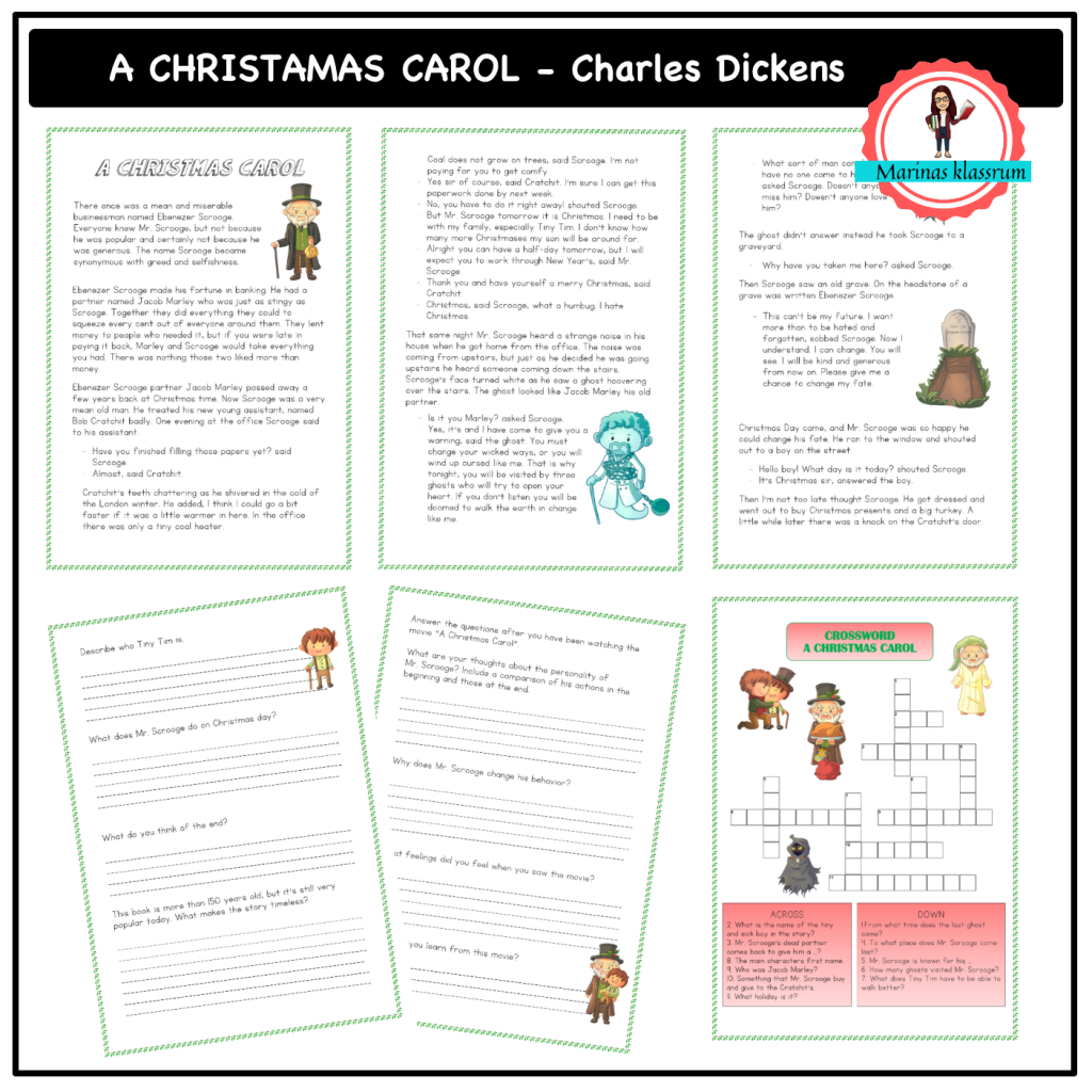 A Christmas Carol by Charles Dickens