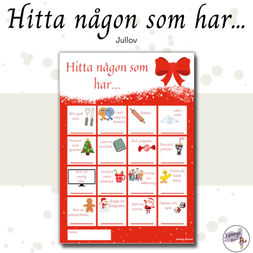 Hitta någon som har