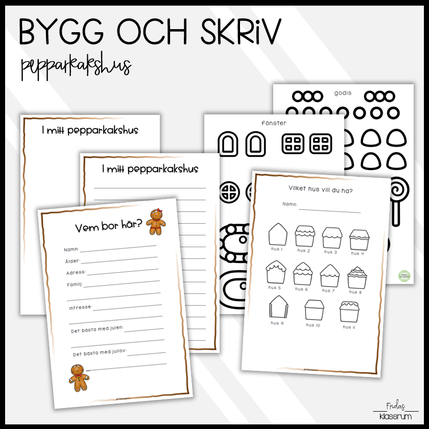 Bygg ditt egna pepparkakshus