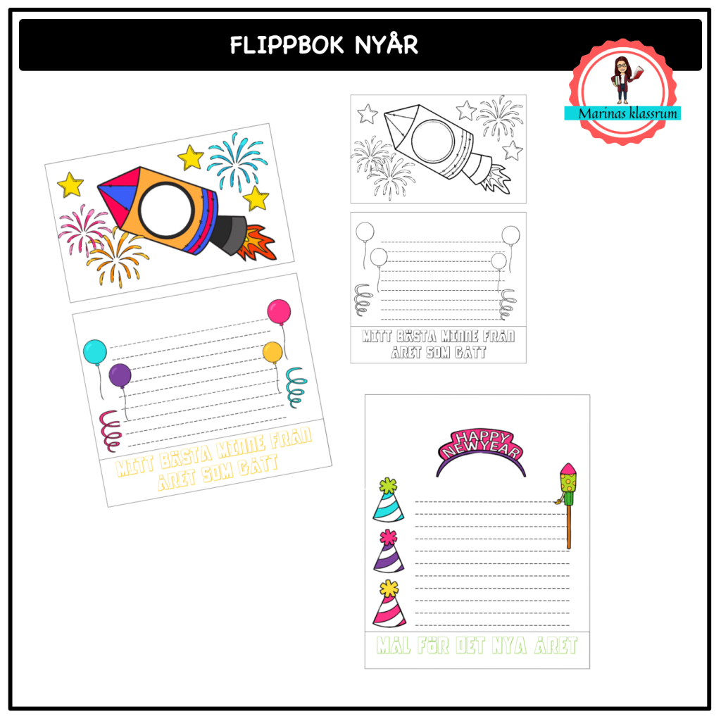 Flipp bok nyår