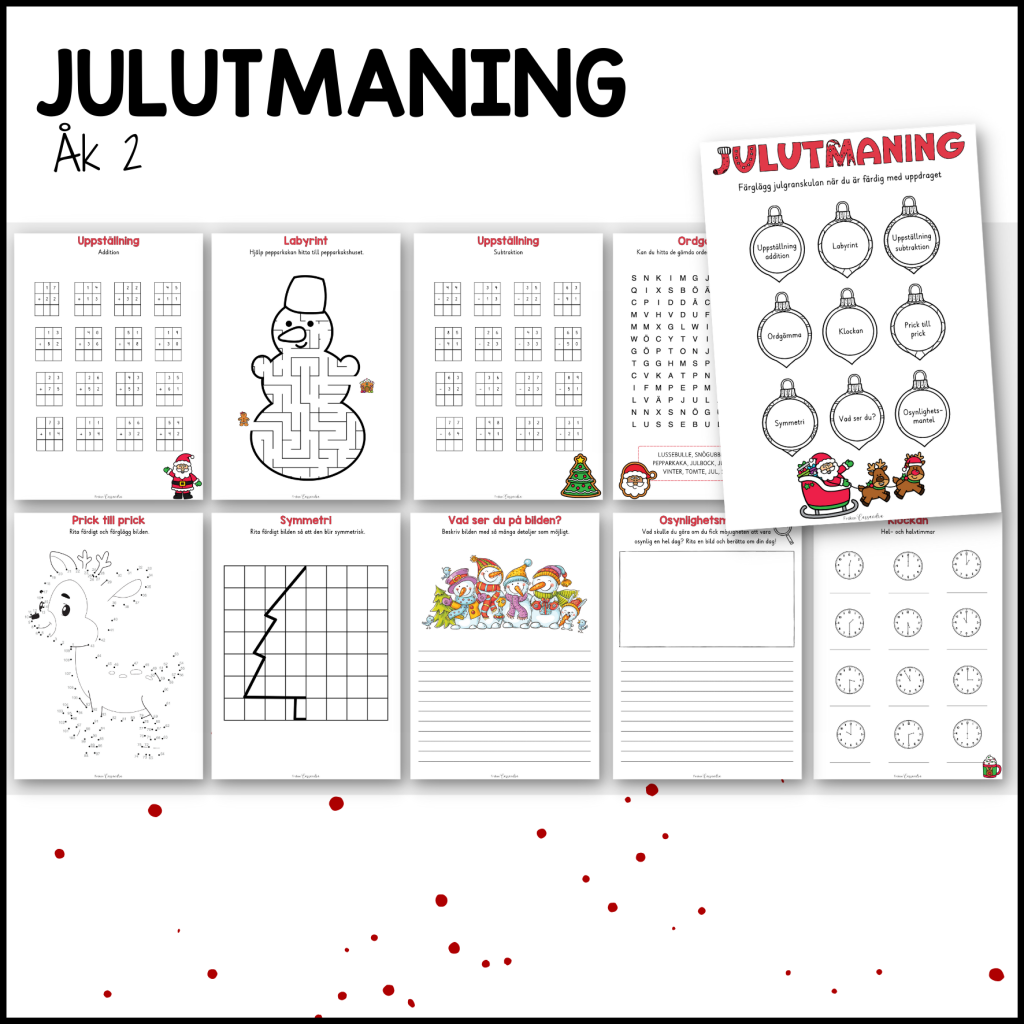 Julutmaning åk 2 2022