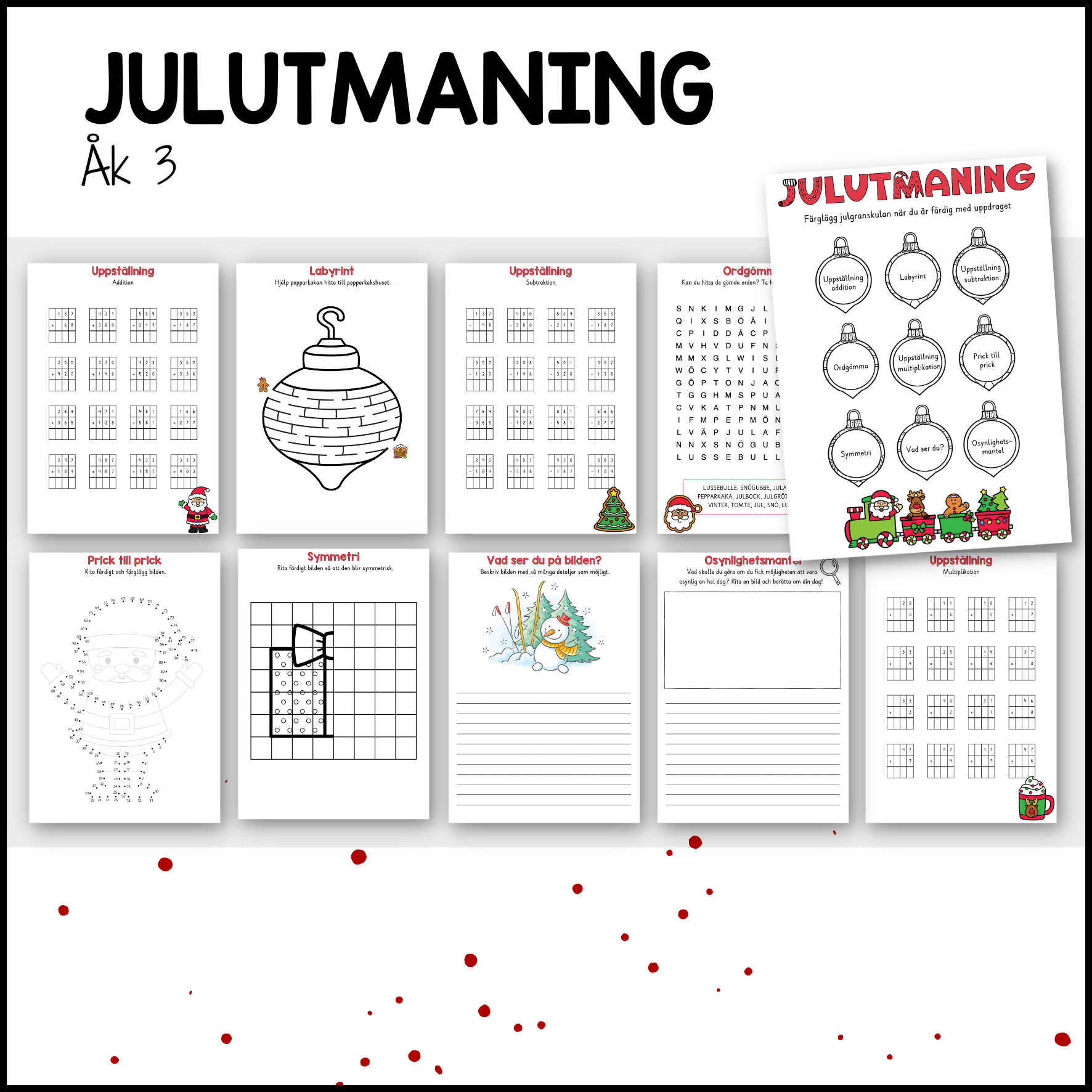 Julutmaning åk 3 2022