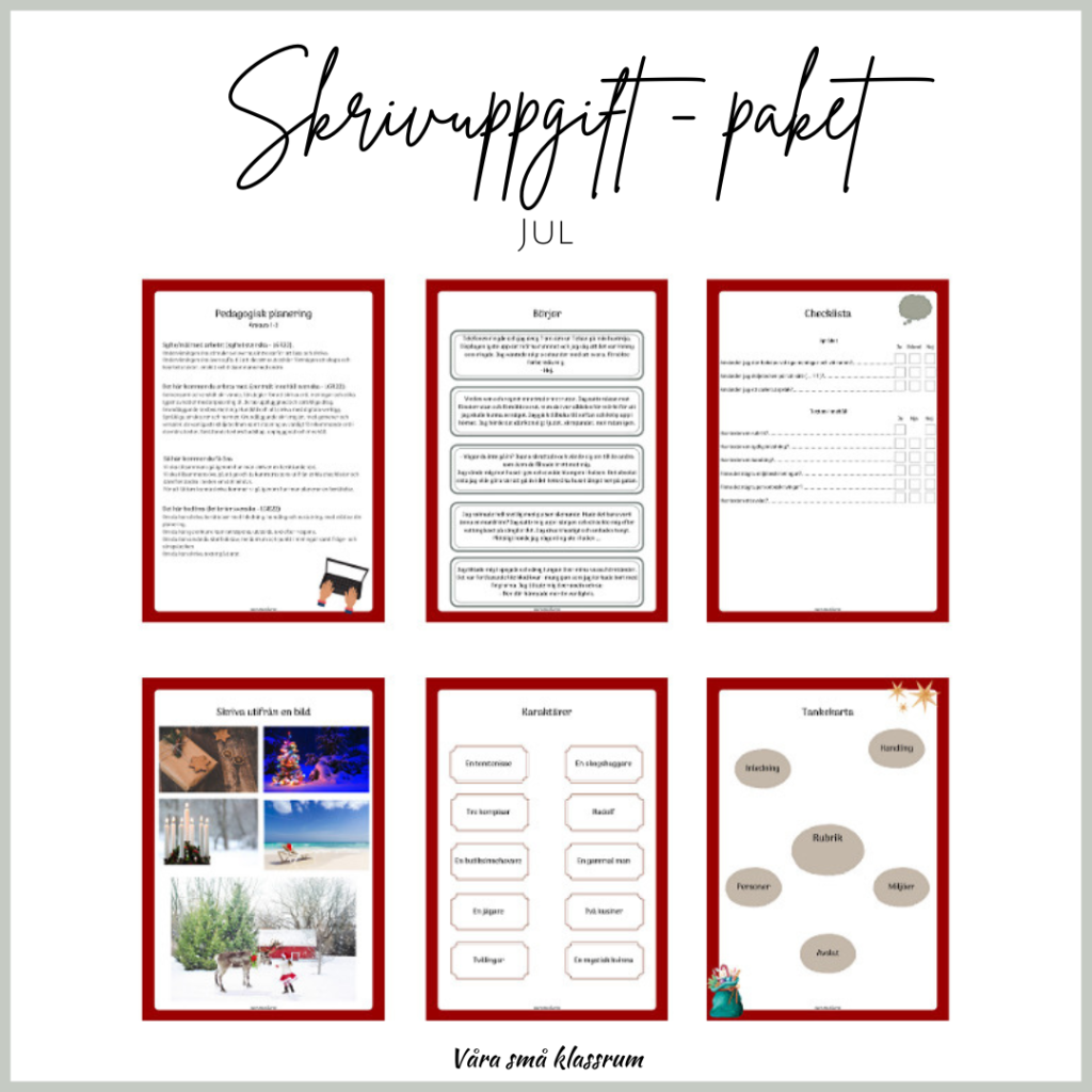 Skrivuppgift – jul