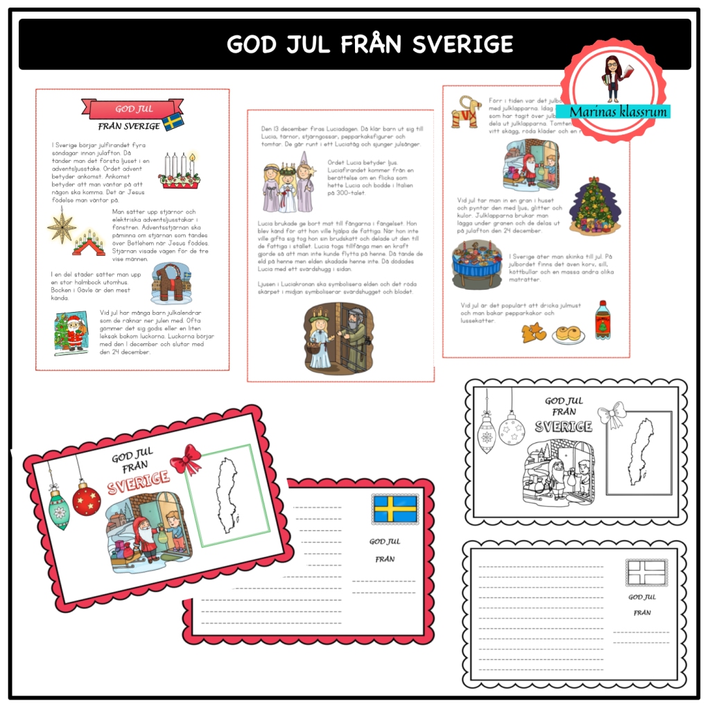 God jul från Sverige