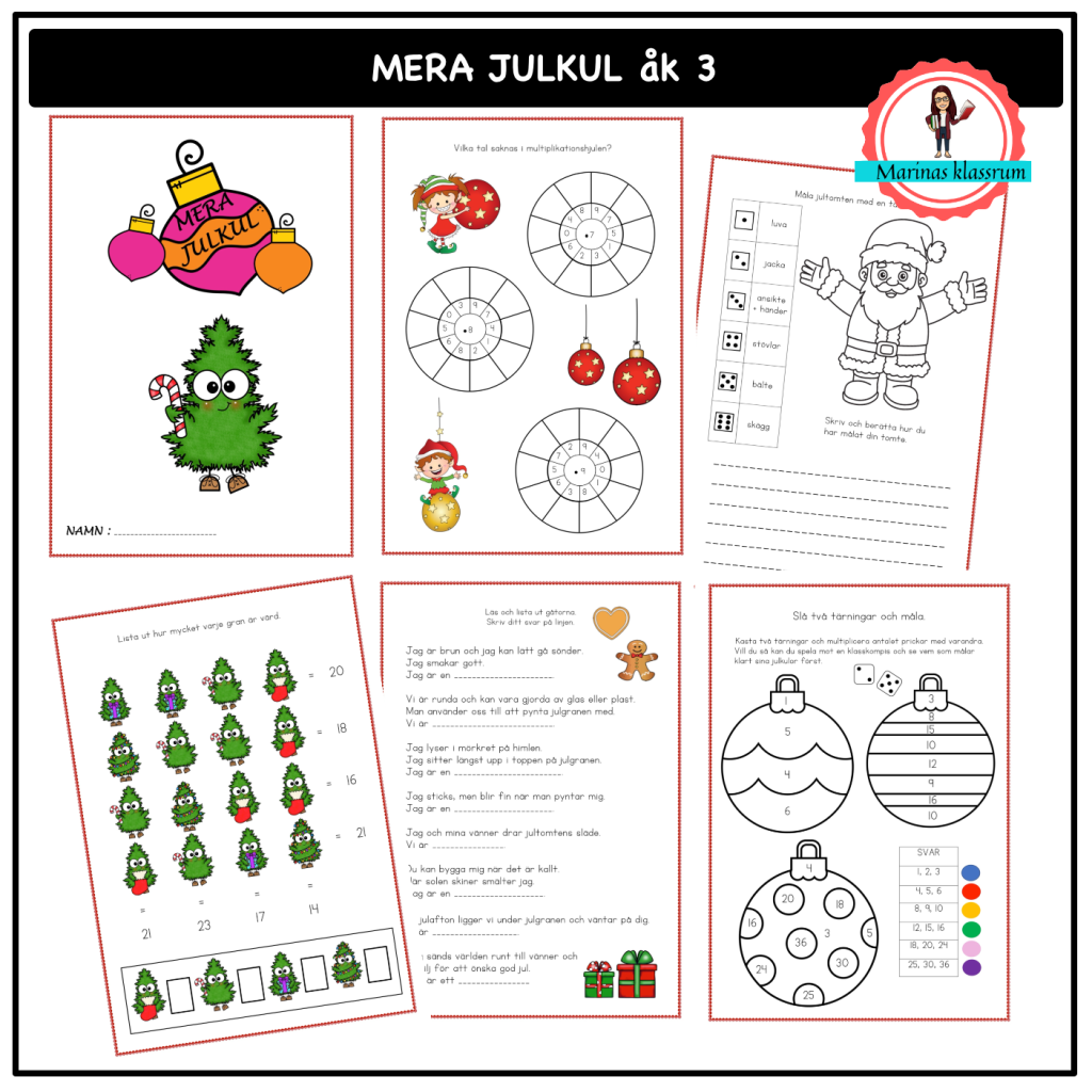Mera julkul åk 3