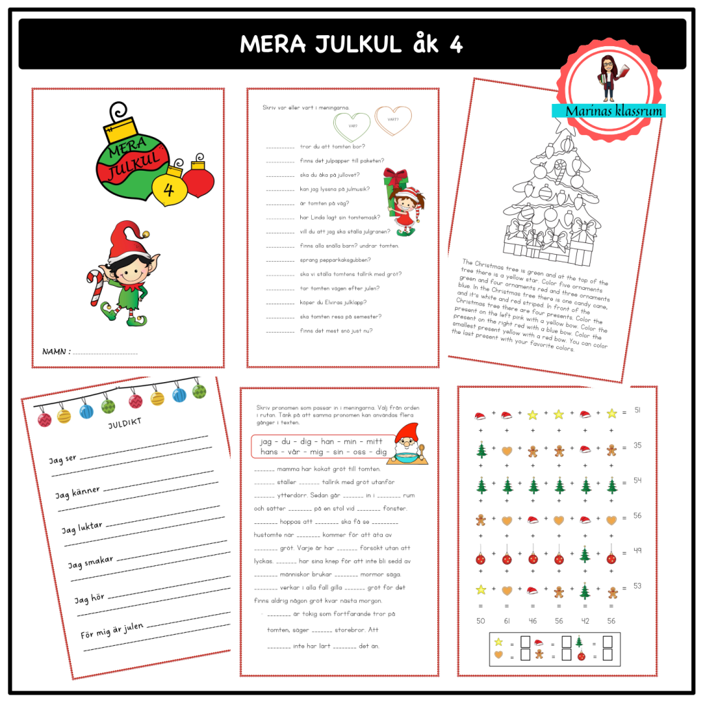 Mera julkul åk 4