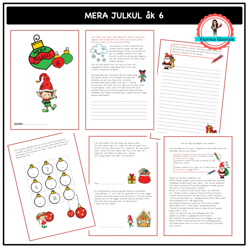 Mera julkul åk 6