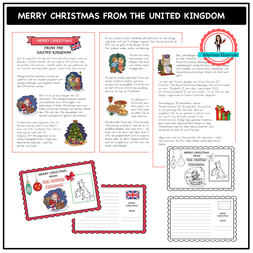 Merry Christmas from The United Kingdom