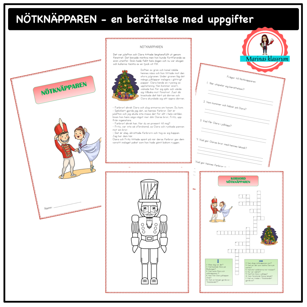 Nötknäpparen – en saga med arbetsuppgifter