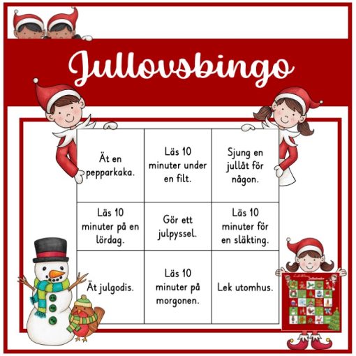 Jullovsbingo