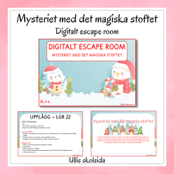 Escape room – Mysteriet med det försvunna stoftet
