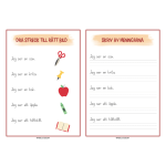 Dra streck till rätt bild + välskrivning - bild 2