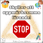 SKYLTAR – LÄRANDE/LÄSNING PÅGÅR - bild 1