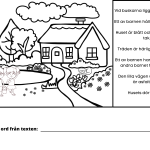 Läs och färglägg – 11 arbetsblad - bild 2