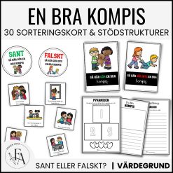 Materialpaket: En bra kompis / värdegrund