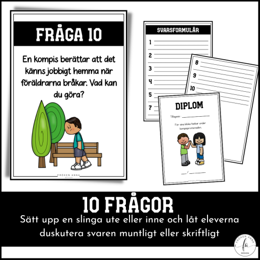 Materialpaket: En bra kompis / värdegrund