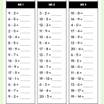 Blandade arbetsblad matematik – addition, subtraktion, multiplikation, division och lite annat - bild 10