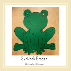 Skrivbok Grodan
