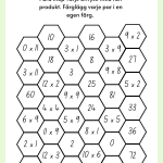 Blandade arbetsblad matematik – addition, subtraktion, multiplikation, division och lite annat - bild 13