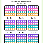 Blandade arbetsblad matematik – addition, subtraktion, multiplikation, division och lite annat - bild 15