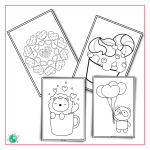 Målarbok – Alla Hjärtans Dag - bild 2