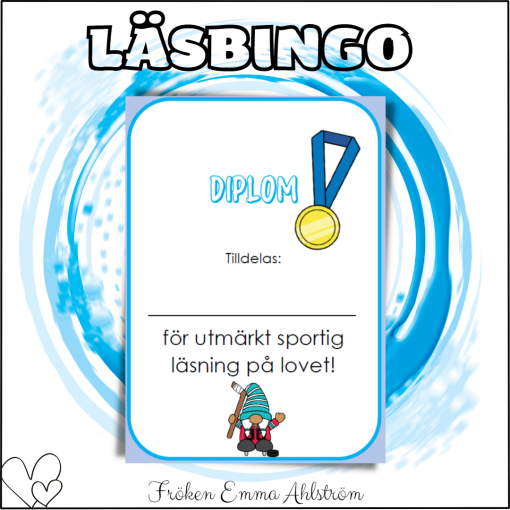 LÄSBINGO - SPORTLOVET