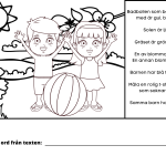 Läs och färglägg – 11 arbetsblad - bild 3