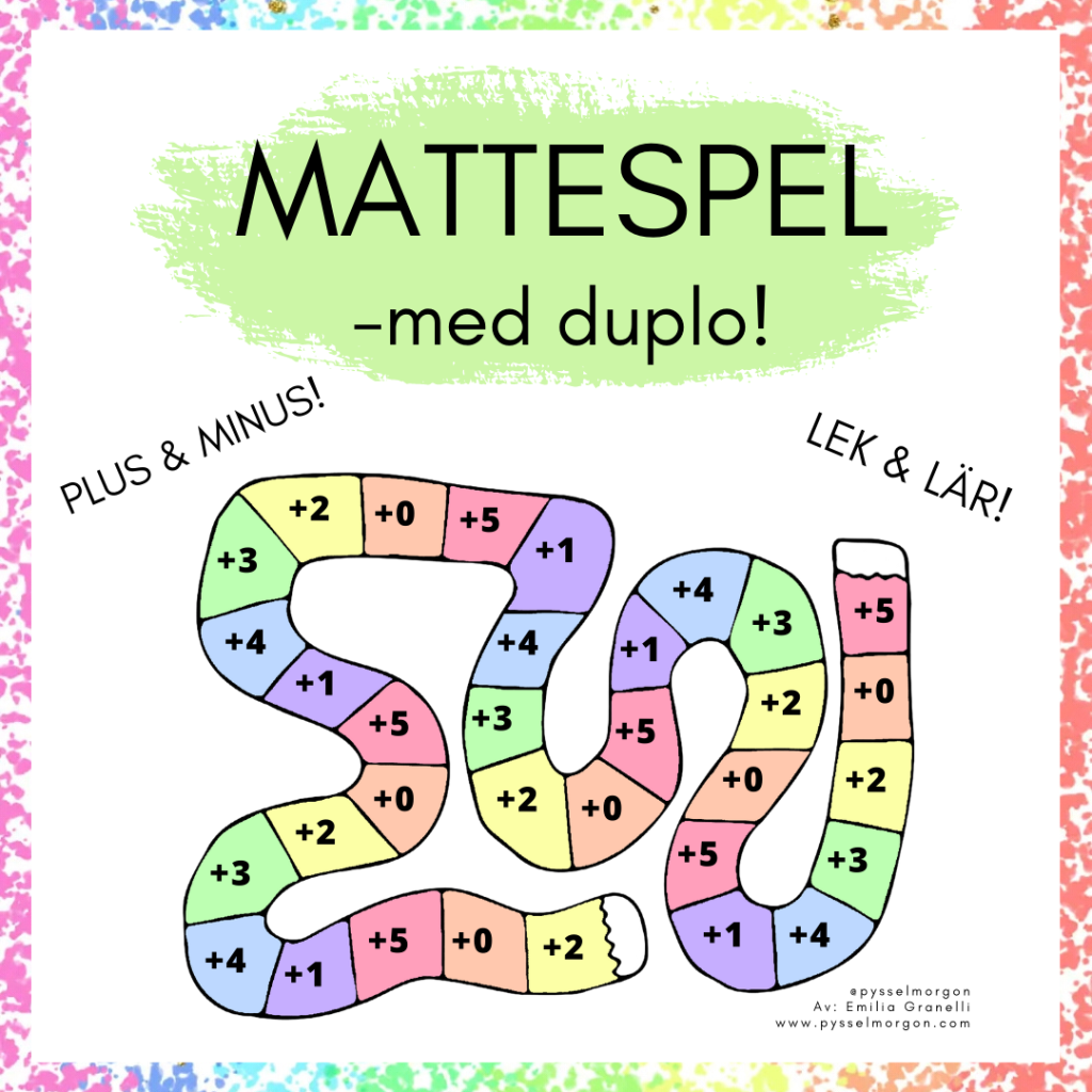 Mattespel – med duplo