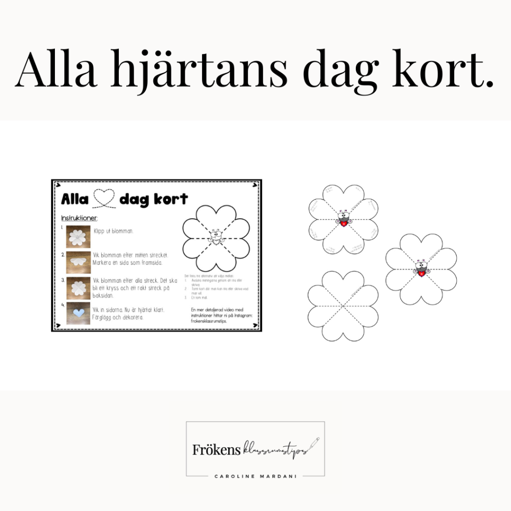 Alla hjärtans dag kort
