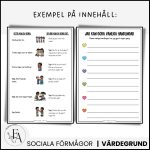 En bra kompis / Vänliga veckan arbetshäfte - bild 2