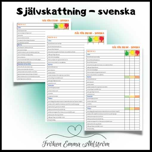 MÅL I SVENSKA OCH MATEMATIK (ÅR 1 - 3)
