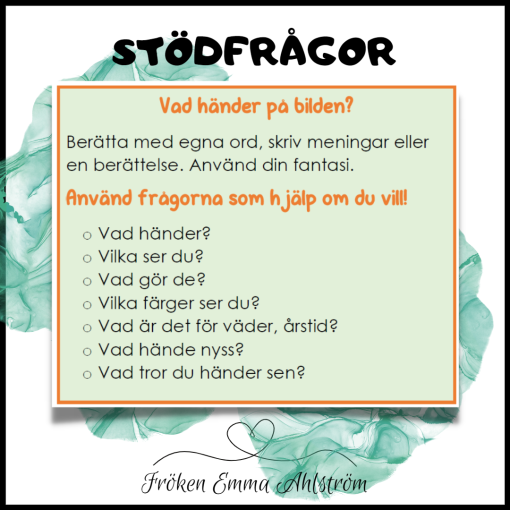 VAD HÄNDER PÅ BILDEN? - ÅRSTIDER