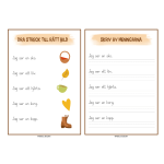 Dra streck till rätt bild + välskrivning - bild 4